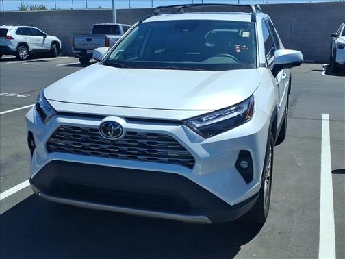 Wind Chill Pearl 2025 Toyota RAV4 Limited