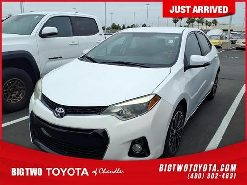 WHITE 2014 Toyota Corolla S Plus