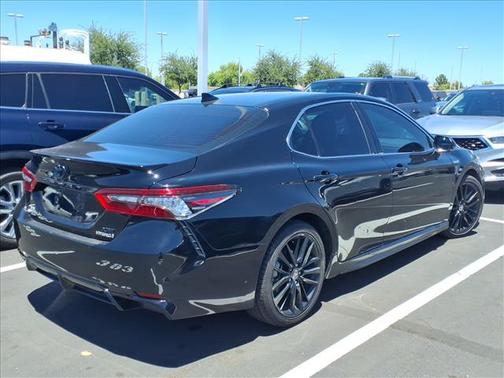 Midnight Black Metallic 2021 Toyota Camry XSE