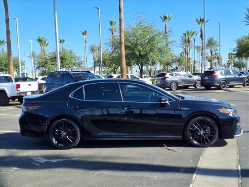 Midnight Black Metallic 2021 Toyota Camry XSE