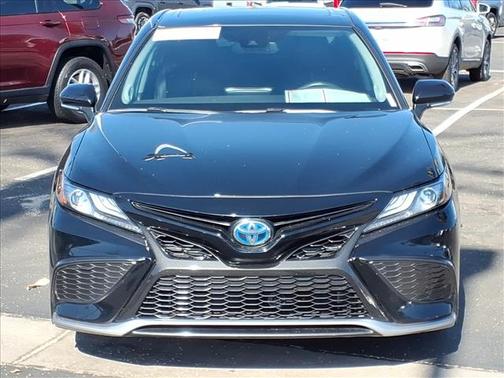 Midnight Black Metallic 2021 Toyota Camry XSE