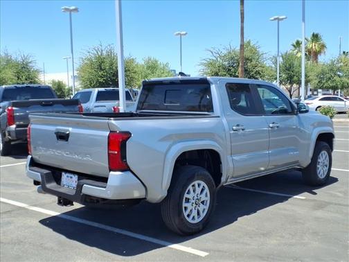 Celestial Silver Metallic 2025 Toyota Tacoma Boulder Fabric w/Smoke Si