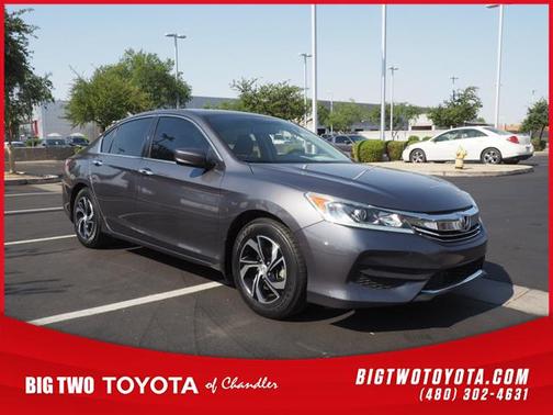 GRAY 2017 Honda Accord LX