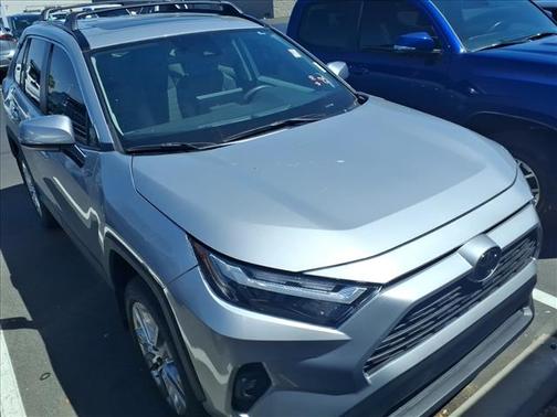Silver Sky Metallic 2024 Toyota RAV4 XLE Premium