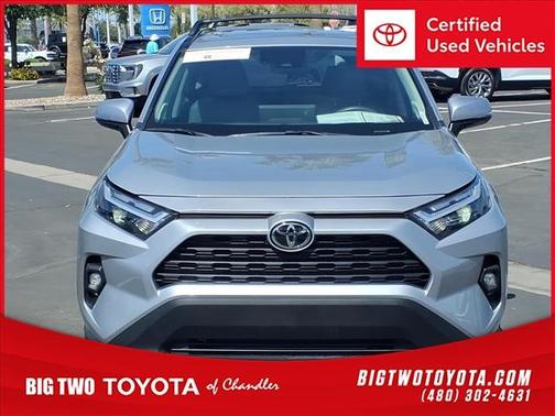 Silver Sky Metallic 2024 Toyota RAV4 XLE Premium
