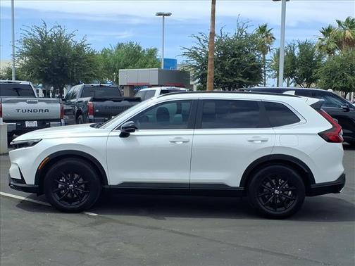 WHITE 2024 Honda CR-V Hybrid Sport FWD
