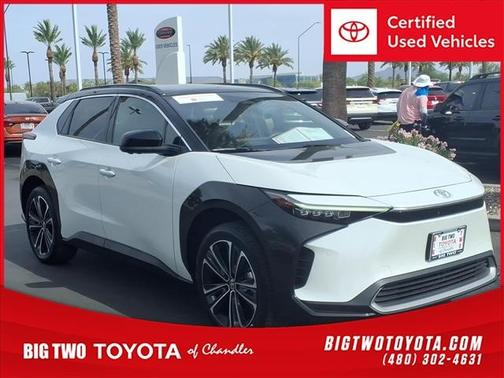 WHITE 2023 Toyota bZ4X Limited