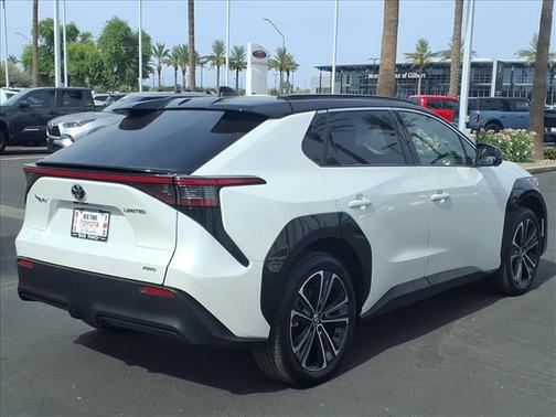WHITE 2023 Toyota bZ4X Limited