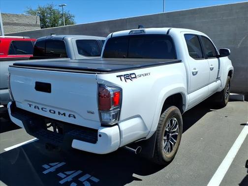 WHITE 2021 Toyota Tacoma TRD Sport