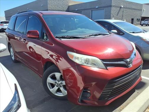 Salsa Red Pearl 2020 Toyota Sienna LE