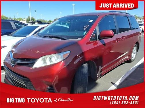 Salsa Red Pearl 2020 Toyota Sienna LE