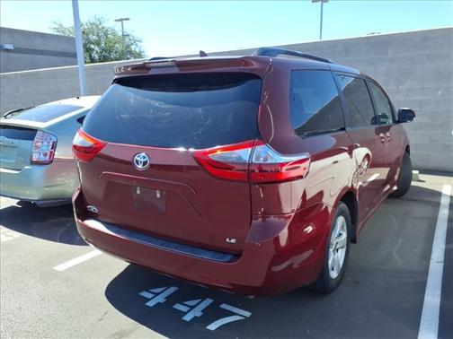 Salsa Red Pearl 2020 Toyota Sienna LE