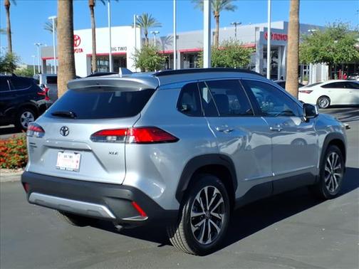Sonic Silver 2022 Toyota Corolla Cross XLE
