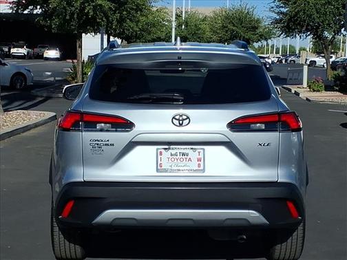 Sonic Silver 2022 Toyota Corolla Cross XLE