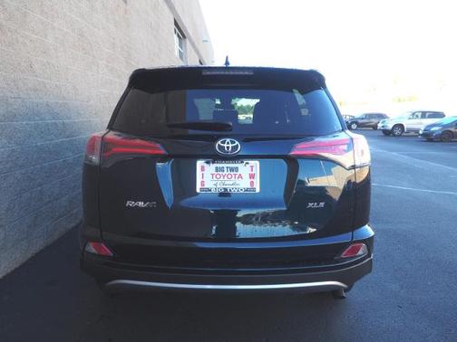 GALACTIC AQUA METALLIC 2018 Toyota RAV4 XLE