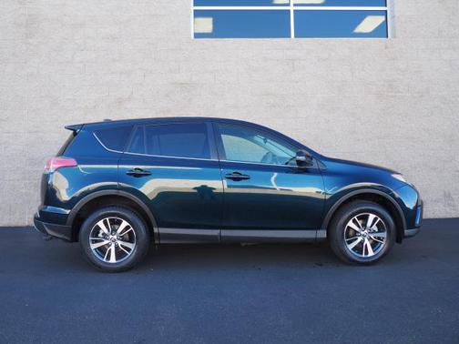 GALACTIC AQUA METALLIC 2018 Toyota RAV4 XLE