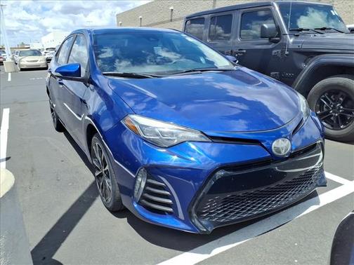 BLUE 2019 Toyota Corolla SE