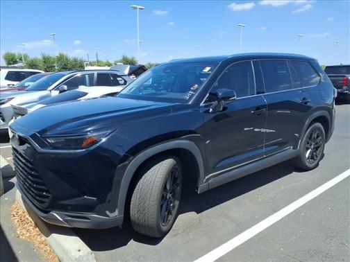 Midnight Black Metallic 2024 Toyota Grand Highlander Limited