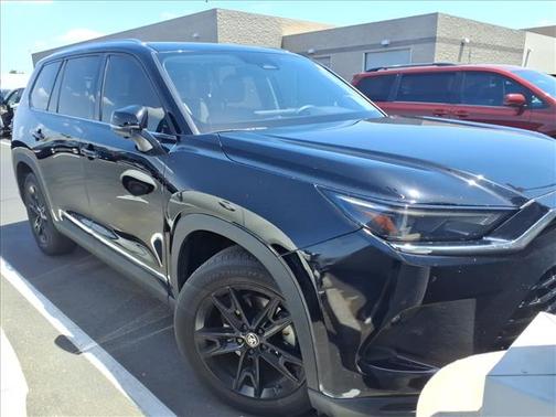 Midnight Black Metallic 2024 Toyota Grand Highlander Limited