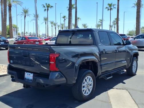 GRAY 2025 Toyota Tacoma Black Fabric w/Smoke Silv
