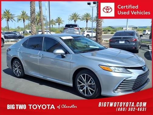 Celestial Silver Metallic 2024 Toyota Camry Hybrid XLE
