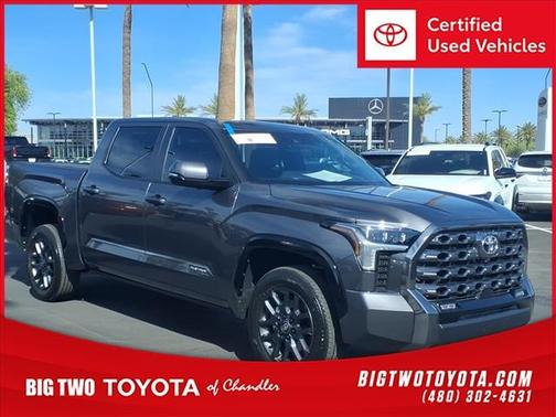 Magnetic Gray Metallic 2025 Toyota Tundra Platinum