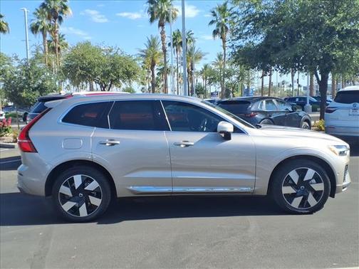 BEIGE 2023 Volvo XC60 Recharge Plug-In Hybrid T8 Ultimate Bright Theme