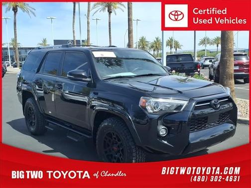 Midnight Black Metallic 2023 Toyota 4Runner SR5 Premium