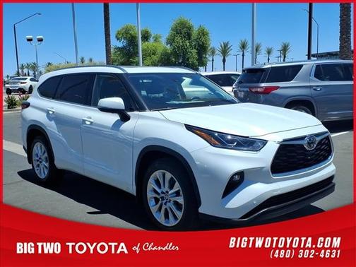 Wind Chill Pearl 2023 Toyota Highlander PLATINUM AWD