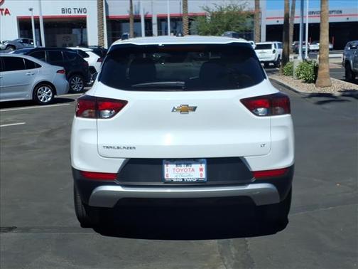 WHITE 2023 Chevrolet Trailblazer LT