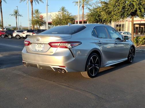 Celestial Silver Metallic 2019 Toyota Camry XSE