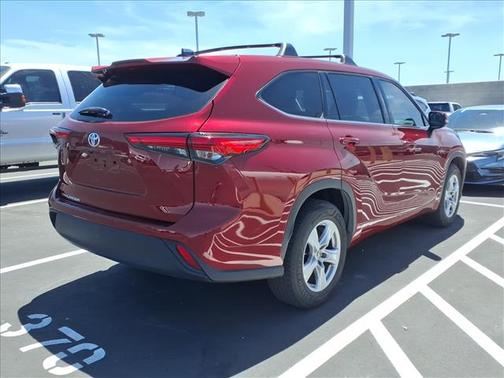 Ruby Flare Pearl 2021 Toyota Highlander LE