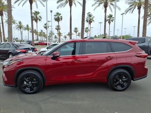Ruby Flare Pearl 2021 Toyota Highlander LE