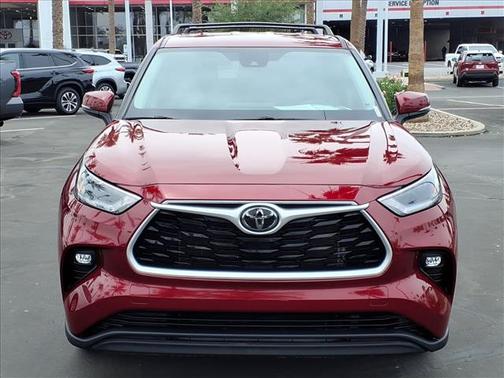 Ruby Flare Pearl 2021 Toyota Highlander LE