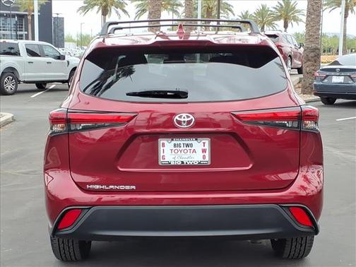 Ruby Flare Pearl 2021 Toyota Highlander LE