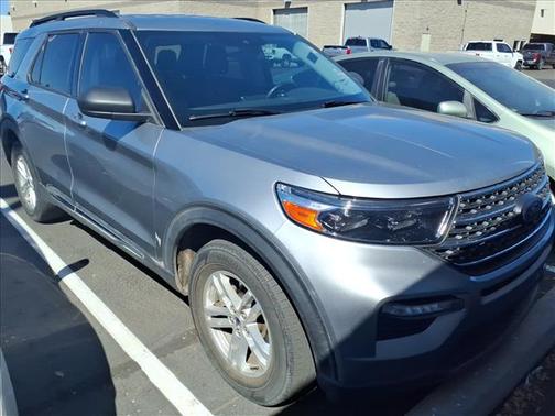 SILVER METALLIC 2023 Ford Explorer XLT