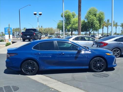 BLUE 2024 Toyota Camry LE