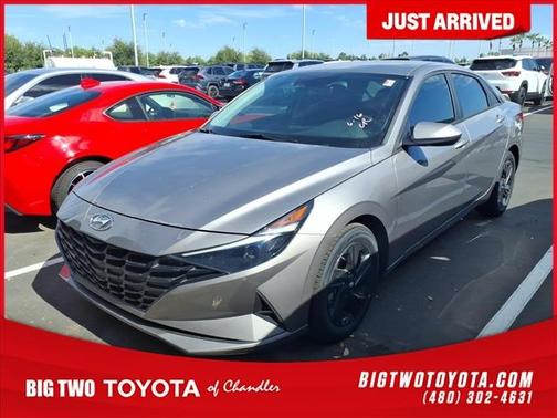 Fluid Metal 2023 Hyundai ELANTRA HEV Blue