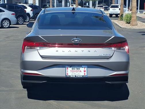 Fluid Metal 2023 Hyundai ELANTRA HEV Blue
