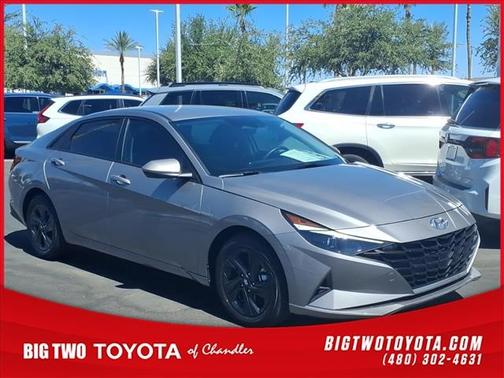 Fluid Metal 2023 Hyundai ELANTRA HEV Blue