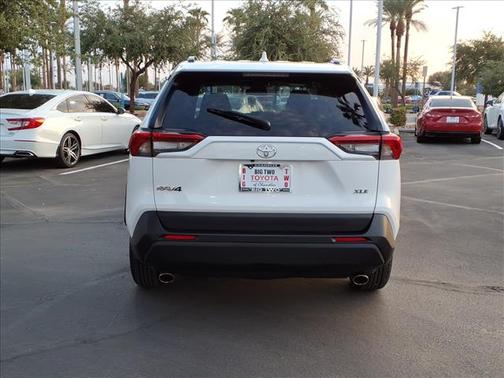 Super White 2021 Toyota RAV4 XLE
