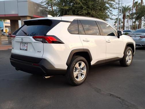 Super White 2021 Toyota RAV4 XLE