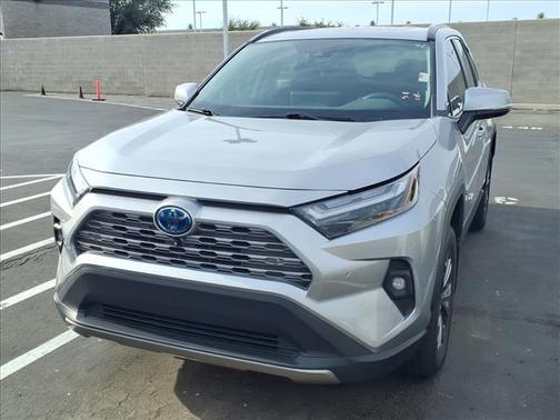 Silver Sky Metallic 2023 Toyota RAV4 Hybrid Limited