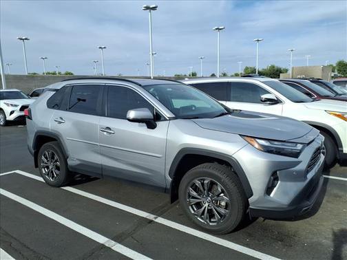 Silver Sky Metallic 2023 Toyota RAV4 Hybrid Limited