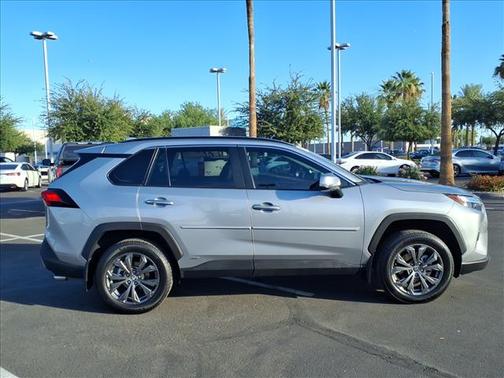Silver Sky Metallic 2023 Toyota RAV4 Hybrid Limited
