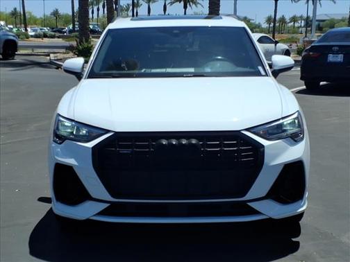 WHITE 2022 Audi Q3 45 S line Premium
