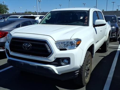 Super White 2021 Toyota Tacoma SR5