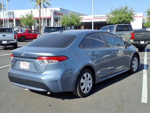 BLUE 2020 Toyota Corolla LE