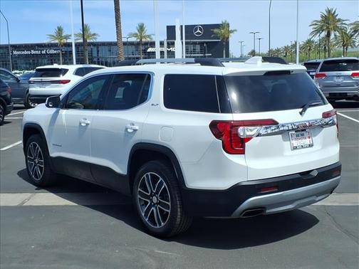 WHITE 2021 GMC Acadia FWD SLT