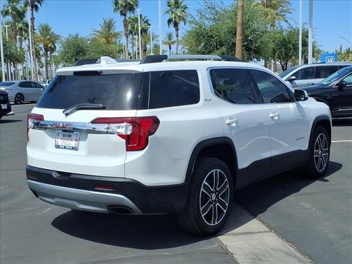 WHITE 2021 GMC Acadia FWD SLT